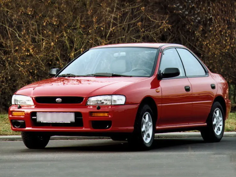 Subaru Impreza (GC8) 1 поколение, рестайлинг, седан (06.1996 - 12.2000)